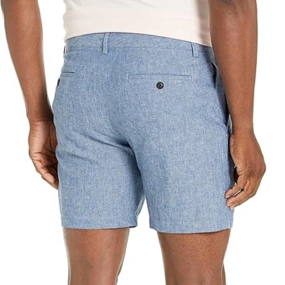 Perry Ellis Dressy Denim Stretch Shorts || 33 EUC